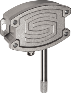 Aufputzfeuchtefühler / Außenfeuchtefühler HYGRASGARD AFTF-20-U VA, mit Metall-Sinterfilter - S+S Regeltechnik