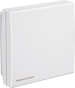 Raum Luftgütefühler AERASGARD RCO2-Modbus, mit Metall-Sinterfilter - S+S Regeltechnik