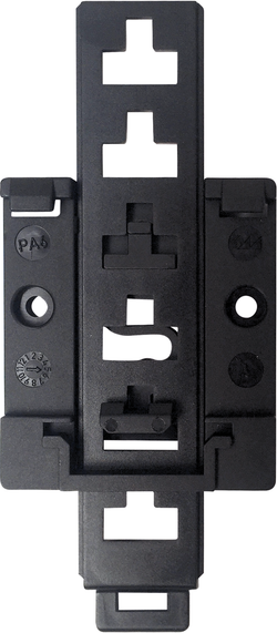 Universalhalter HS-ADAPTER, mit geöffneter Abdeckung - S+S Regeltechnik