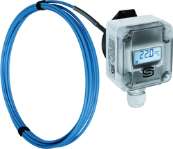 Mittelwerttemperaturmessumformer / Rutenfühler THERMASGARD MWTM-A 6m LCD, mit LCD-Anzeige - S+S Regeltechnik