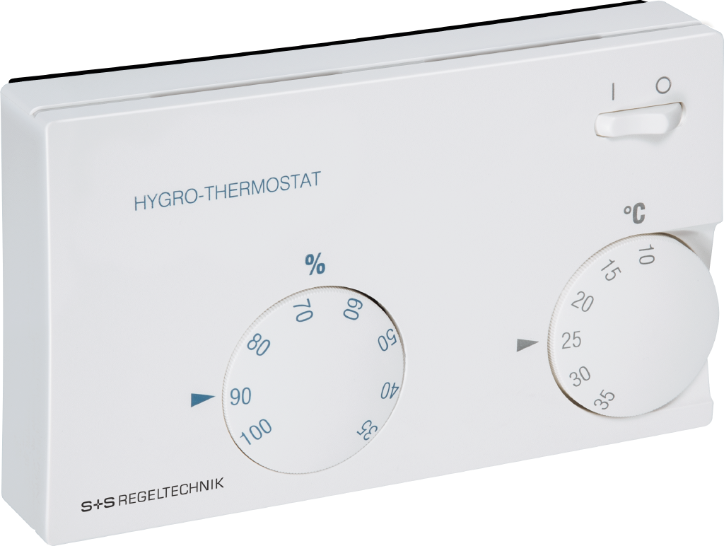 Raum-Hygrothermostat HYGRASREG RHT-1 - S+S Regeltechnik