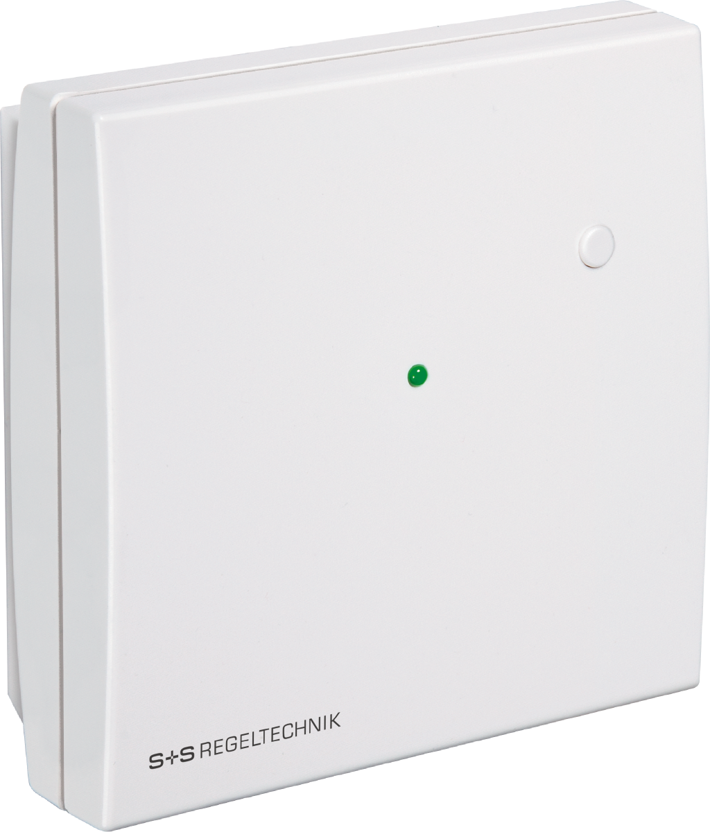 Raumtemperaturfühler mit Bedienelement THERMASGARD RTF KTY81-210 L T - S+S Regeltechnik