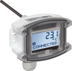WIRELESS Tauch- / Einschraub- / Kanal-Temperaturmessumformer THERMASGARD TM65-wModbus 150MM LCD, mit LCD-Anzeige - S+S Regeltechnik