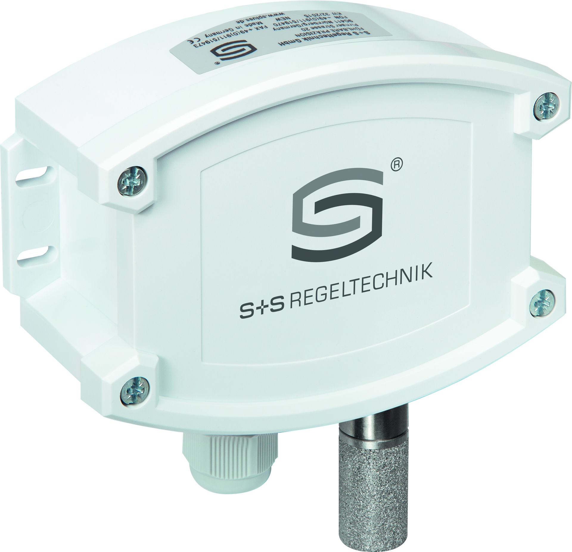 HYGRASGARD AFF-U, mit Metall-Sinterfilter - S+S Regeltechnik