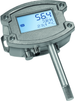 HYGRASGARD AFTF-20-I VAQ LCD, mit geöffneter Abdeckung, mit Metall-Sinterfilter - S+S Regeltechnik