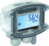 Aufputz- Feuchte- und Temperaturfühler HYGRASGARD AFTF-Modbus-T3 LCD, mit LCD-Anzeige, mit Kunststoff-Sinterfilter - S+S Regeltechnik