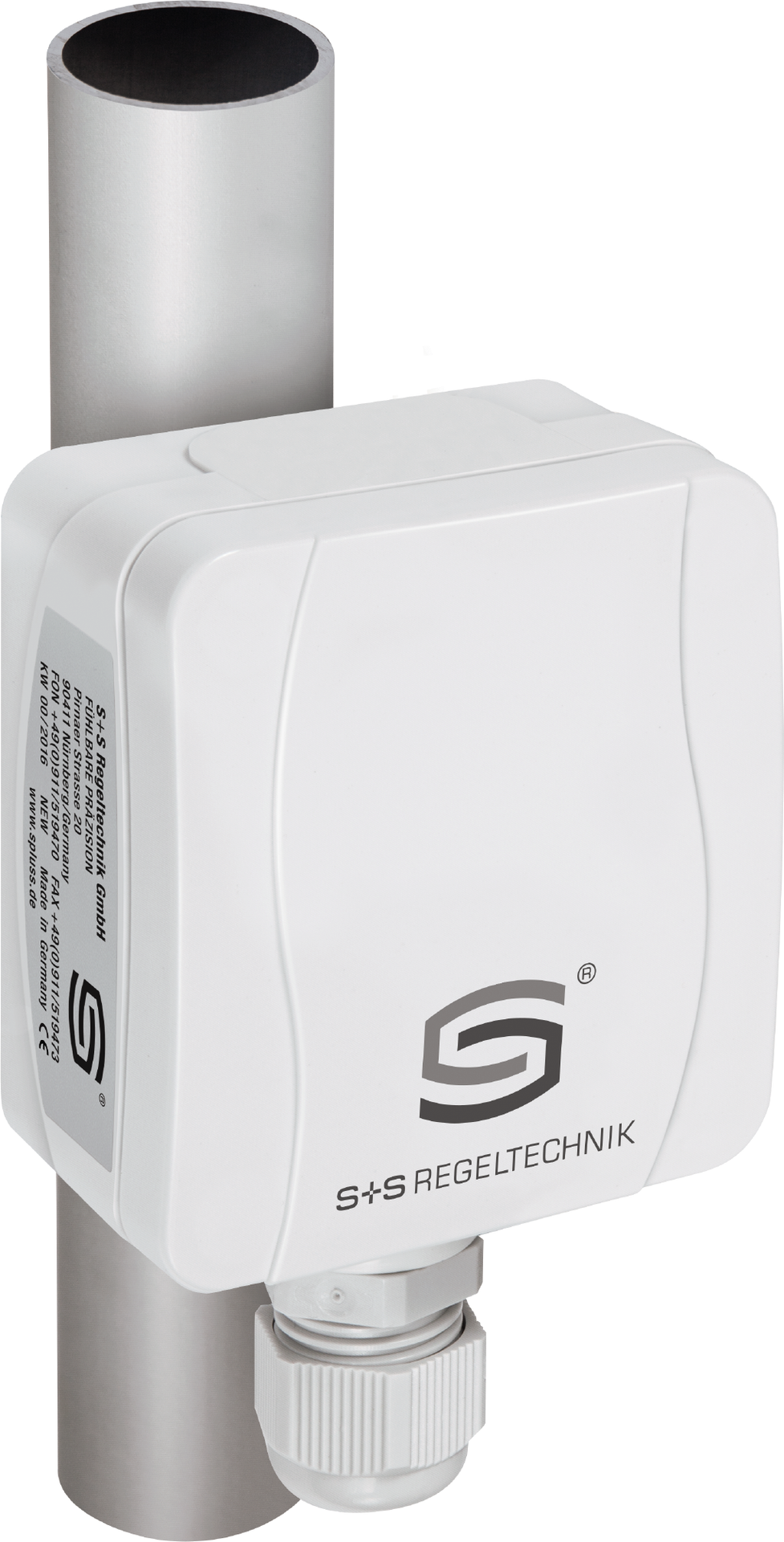 Anlegetemperaturfühler / Rohranlegemessumformer THERMASGARD ALTM1-SD-I - S+S Regeltechnik