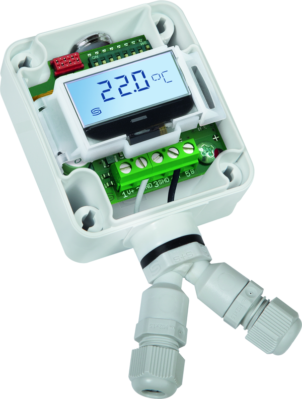 THERMASGARD ALTM2-Modbus-SD LCD, mit LCD-Anzeige - S+S Regeltechnik