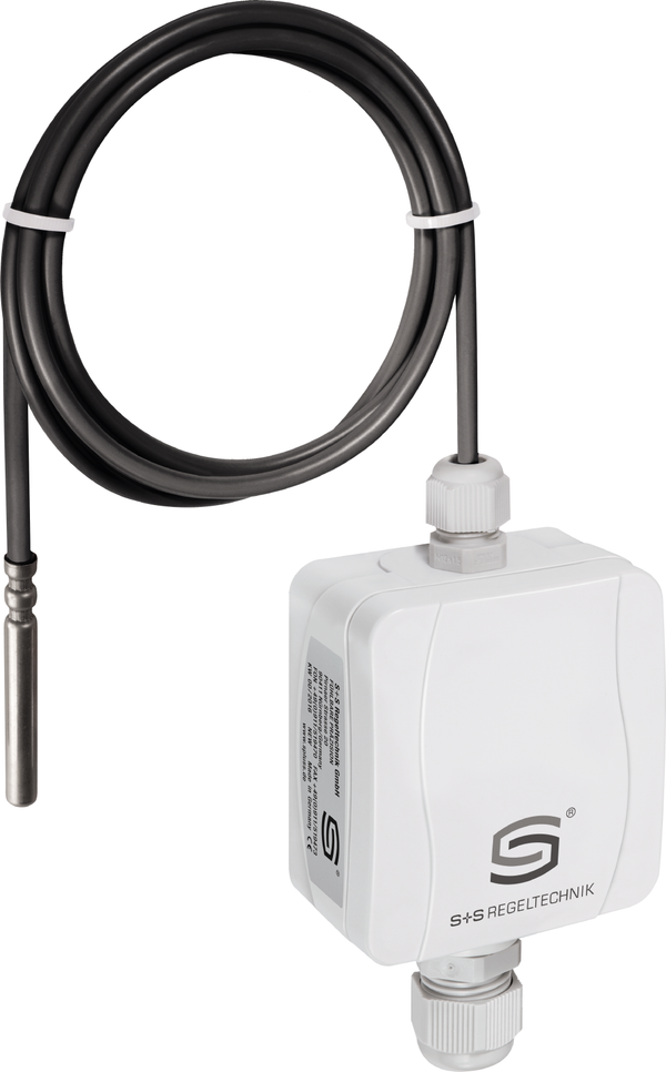 Hülsenfühler mit Temperaturmessumformer (Kabeltemperaturmessumformer) THERMASGARD HFTM-SD-I - S+S Regeltechnik