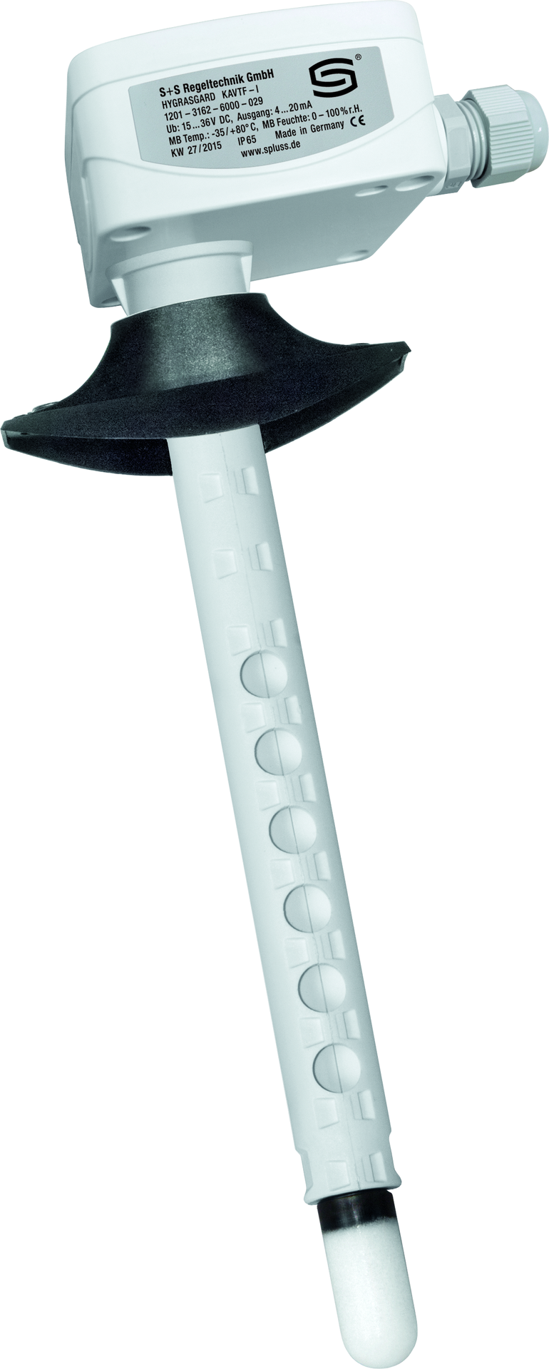 HYGRASGARD KFF-U, mit Kunststoff-Sinterfilter - S+S Regeltechnik