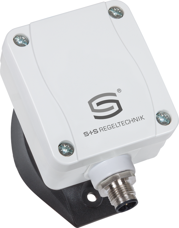 Sensor im Anschlussgehäuse mit Montageflansch