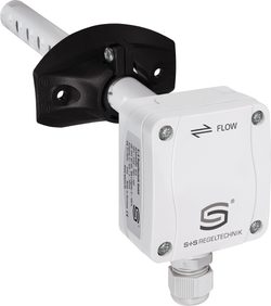 Kanal-Luftqualitätsfühler / - regler (VOC) AERASGARD KLQ-SD-U, mit Metall-Sinterfilter - S+S Regeltechnik