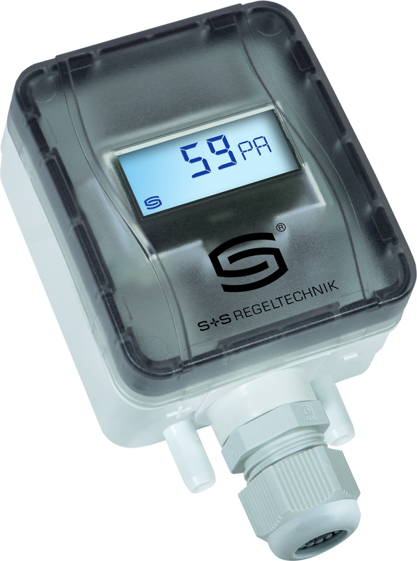 PREMASGARD 2120-SD LCD, mit geöffneter Abdeckung - S+S Regeltechnik