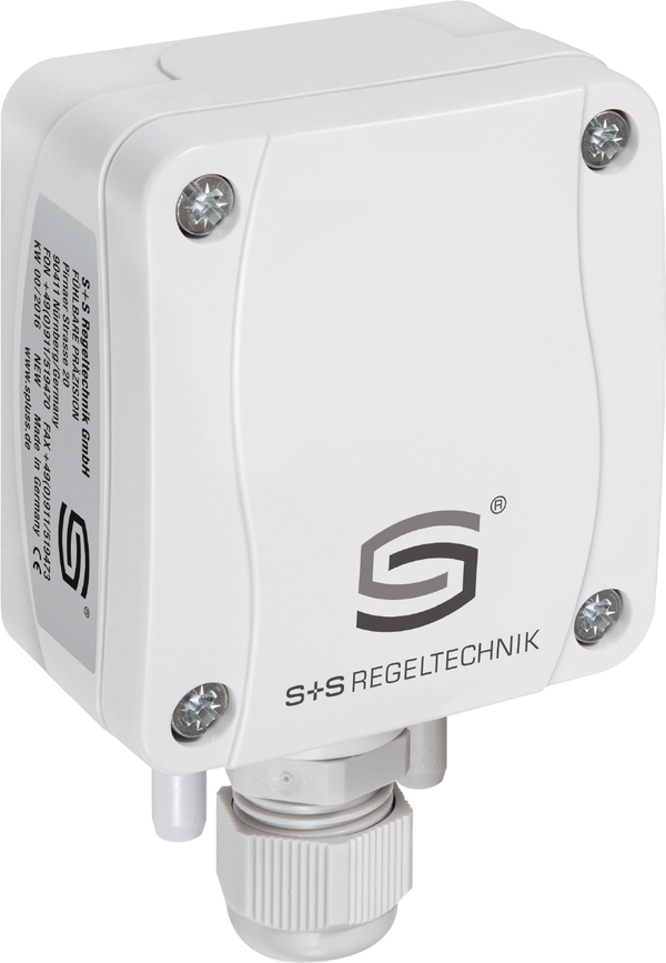 Druck- Differenzdruck- und Volumenstrommessumformer PREMASGARD 2121 - S+S Regeltechnik