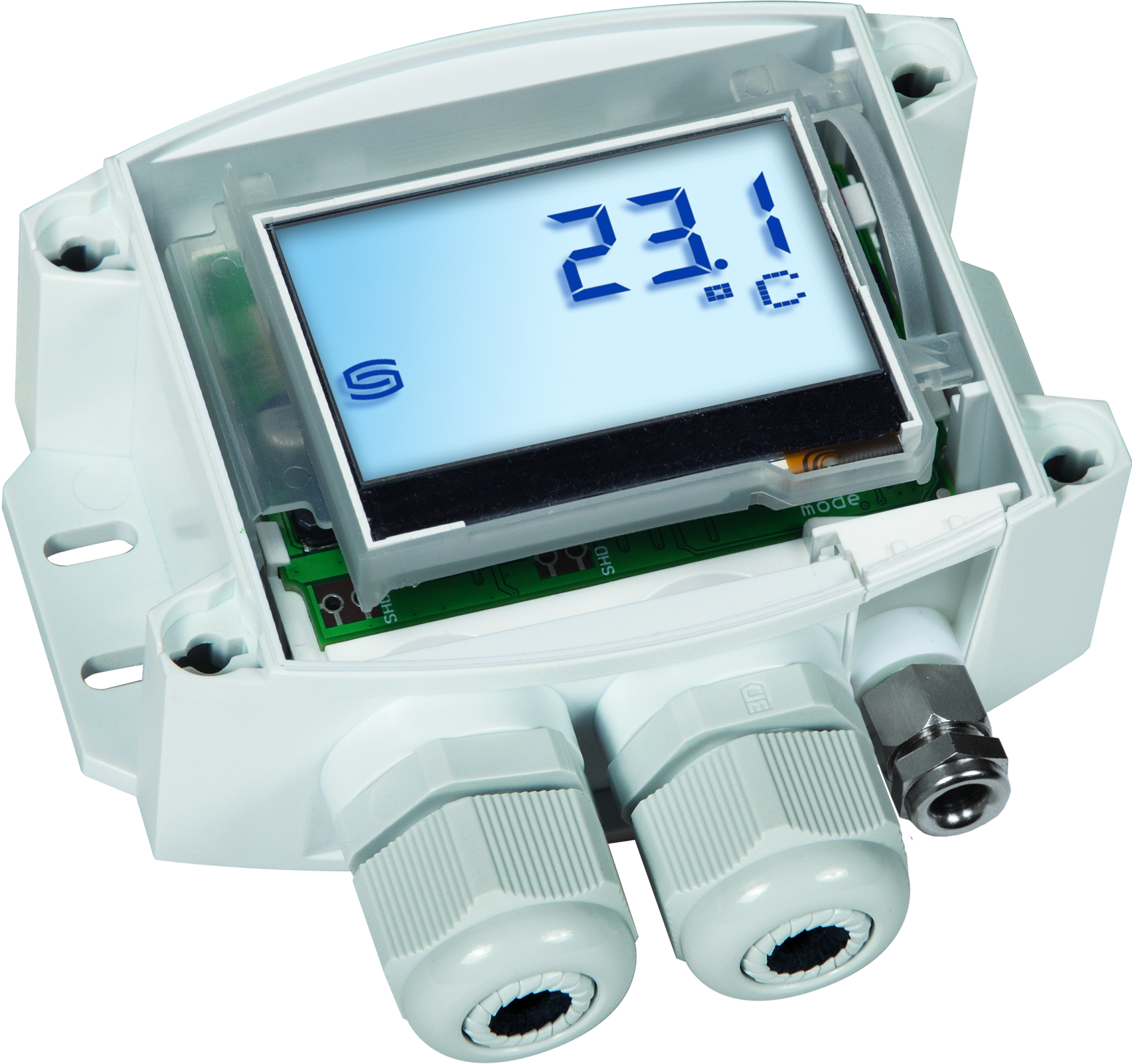 THERMASGARD RPTM1-Modbus-T3 LCD, mit LCD-Anzeige - S+S Regeltechnik