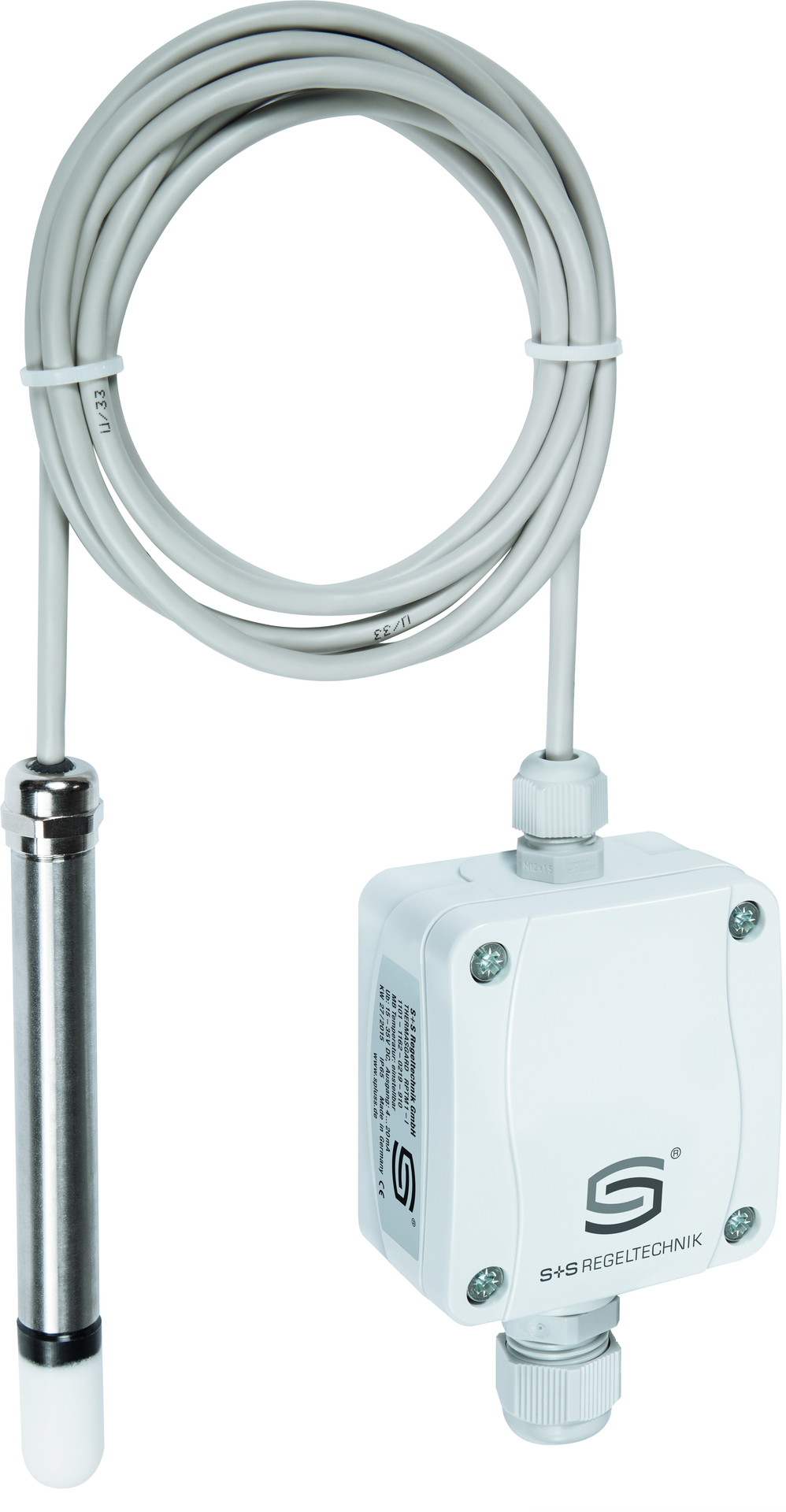 Raumpendeltemperaturmessumformer THERMASGARD RPTM1-I - S+S Regeltechnik