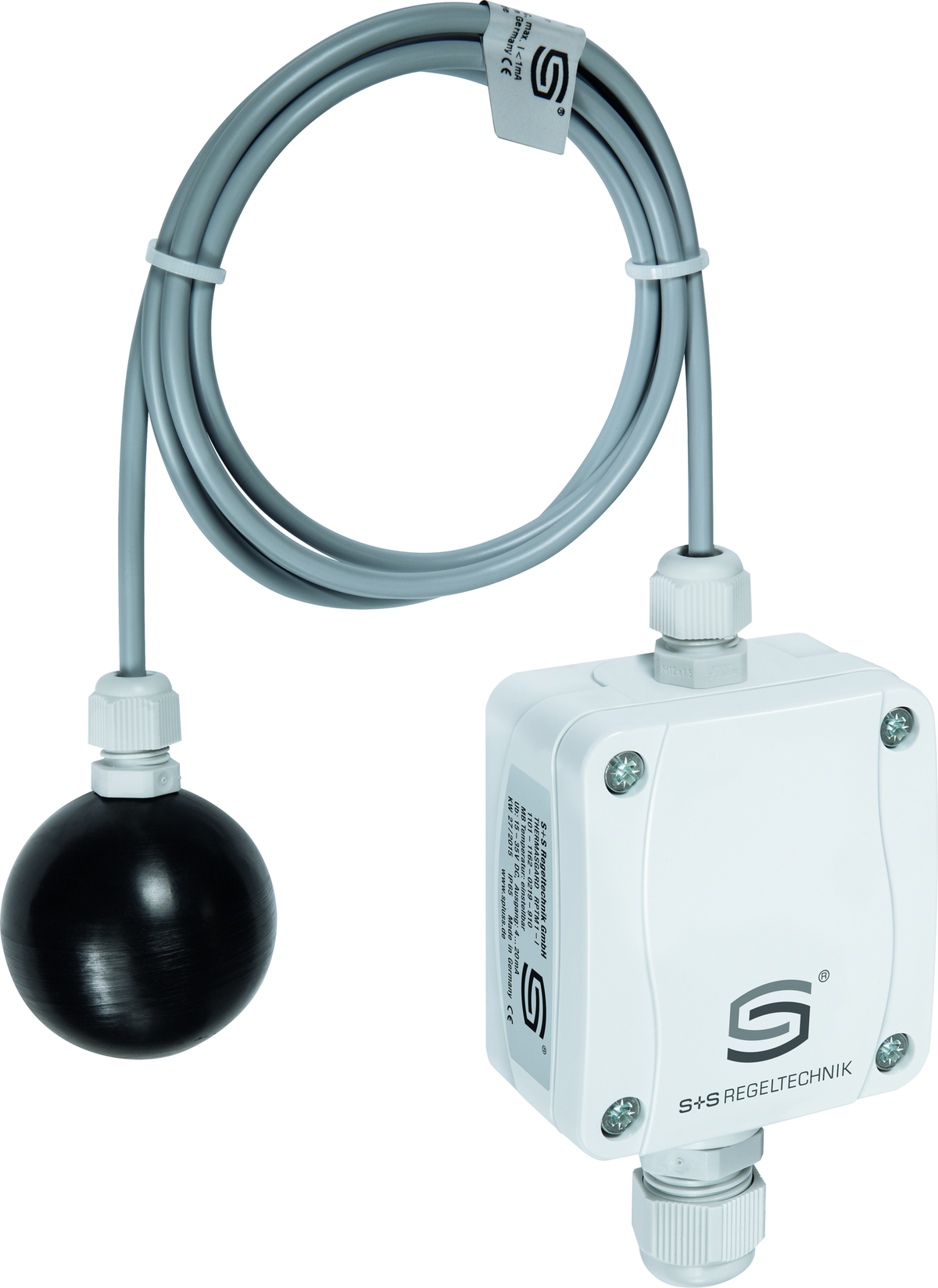 Raumpendeltemperaturmessumformer (Globethermometer) THERMASGARD RPTM2-A - S+S Regeltechnik