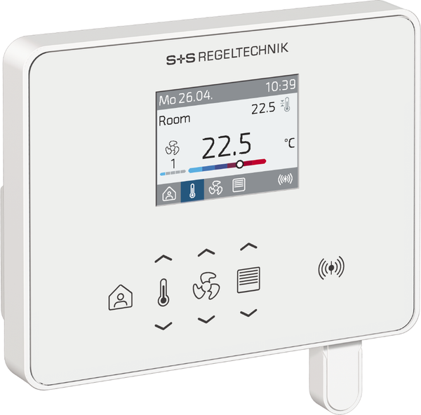 Raumbediengerät (Interface) RYMASKON RYM 1401-RH-MOD-AP-B - S+S Regeltechnik