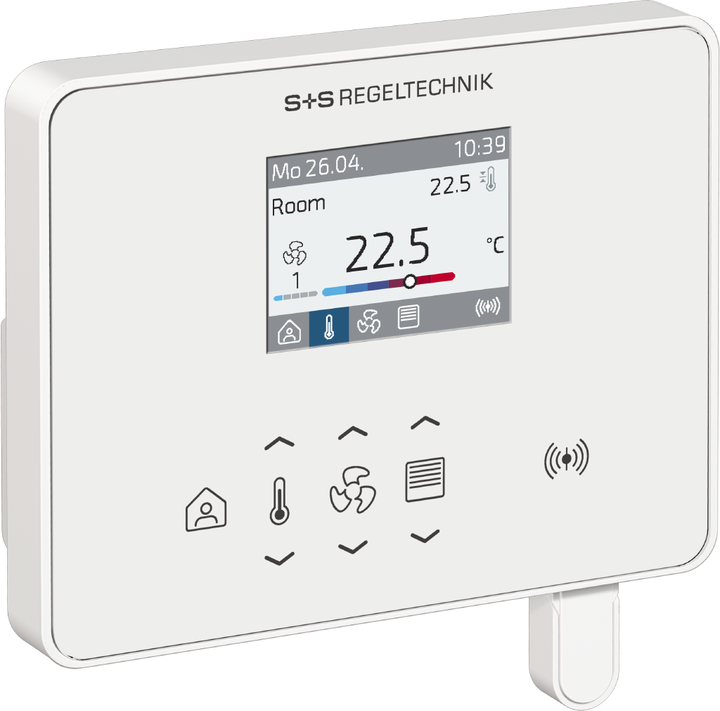 Raumregler (Controller) RYMASKON RYM 1461C-RH-CO2-MOD-B - S+S Regeltechnik