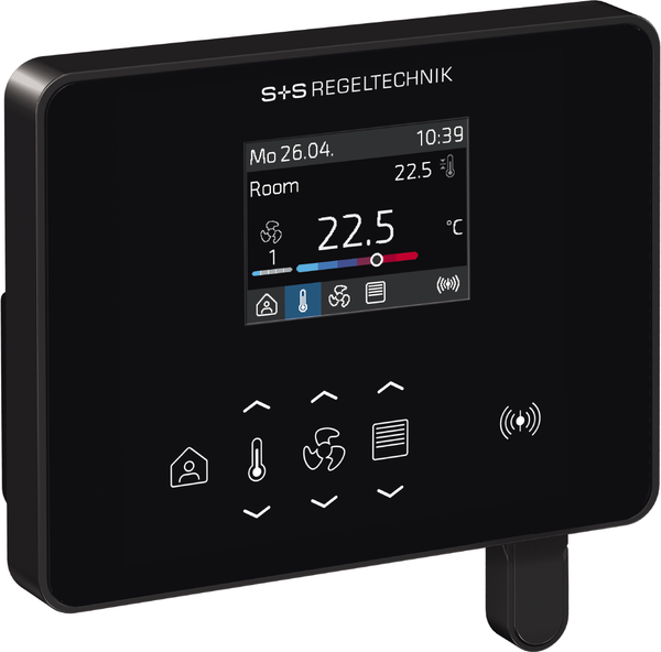 WIRELESS Raumregler (Controller) RYMASKON RYM 1452C-RH-WMOD-B - S+S Regeltechnik