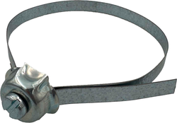 Tensioning strap with clamp screw connection 350mm SPB 5