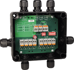Digital-Eingangs-Modul zur Aufschaltung von Meldungen, 8 x Digital-Eingang, IP 67 für  powerIO Power IO-Rio 8DI - S+S Regeltechnik