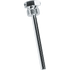 Tauchhülse aus Messing vernickelt Tauchhülsen TH-MS/VA TH-MS NPT 4in - S+S Regeltechnik