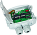 THERMASGARD TM65-Modbus-T3 150mm LCD, mit geöffneter Abdeckung und LCD-Anzeige - S+S Regeltechnik