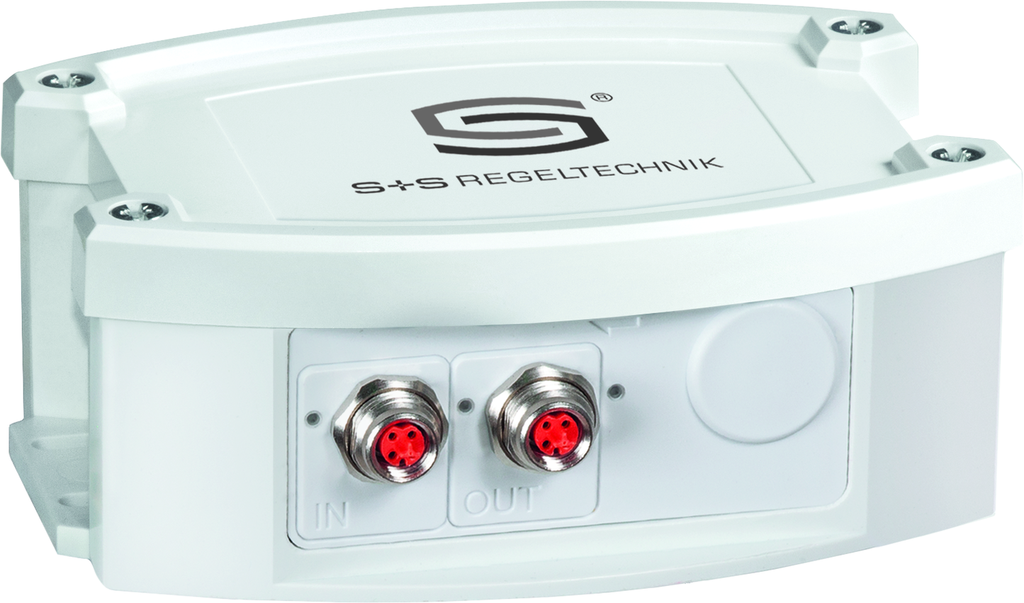 THERMASGARD TM65-ECATP 200mm, Anschlussseite des Geräts - S+S Regeltechnik