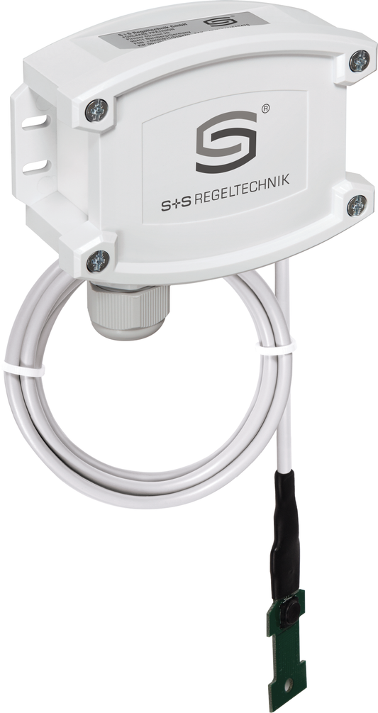 WIRELESS Taupunktwächter HYGRASGARD TW-extern-wModbus, mit Metall-Sinterfilter - S+S Regeltechnik