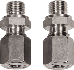 Verschraubungsset VSD-06-MS, mit geöffneter Abdeckung - S+S Regeltechnik