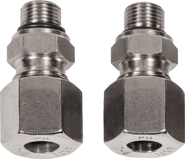 Verschraubungsset VSD-08-MS, mit geöffneter Abdeckung - S+S Regeltechnik