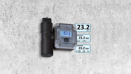 S+S world first: display module for pressure transmitters