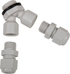 Y-adapter for MODBUS-Y cable gland, with open cover - S+S Regeltechnik